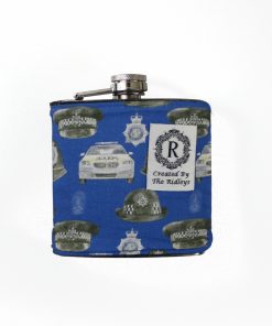 Tweed Hip Flask