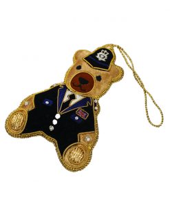 Police-bear Christmas Decoration